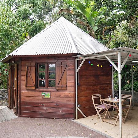 Les Cabanes Du Voyageur Sainte-Marie Exteriör bild